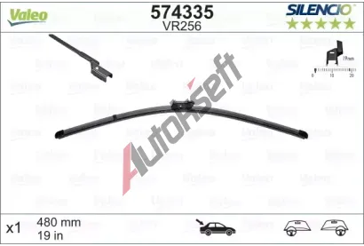 VALEO Stra SILENCIO X-TRM 480 mm VA 574335, 574335