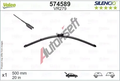 VALEO Stra SILENCIO REAR 500 mm VA 574589, 574589