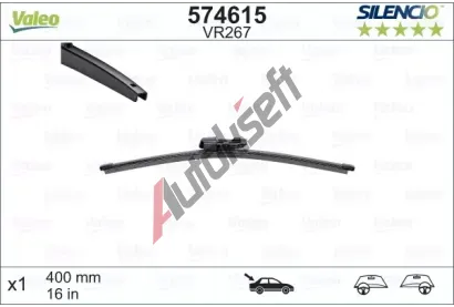 VALEO Stra SILENCIO X-TRM 400 mm VA 574615, 574615