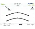 VALEO Sada stra SILENCIO X-TRM - 600 + 500 mm ‐ VA 574647