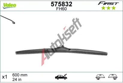 VALEO Stra FIRST HYBRID 600 mm VA 575832, 575832