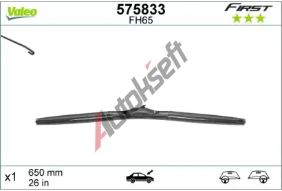 VALEO Stra FIRST HYBRID 650 mm VA 575833, 575833