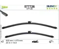 VALEO St�ra� SILENCIO FLAT BLADE SET&nbsp;&dash;&nbsp;VA 577726