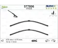 VALEO Sada stra SILENCIO X-TRM - 475 + 475 mm ‐ VA 577806