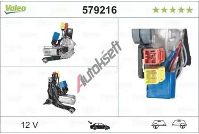 VALEO Motor stěračů VA 579216, 579216 VALEO Motor stěračů VA 579216, 579216