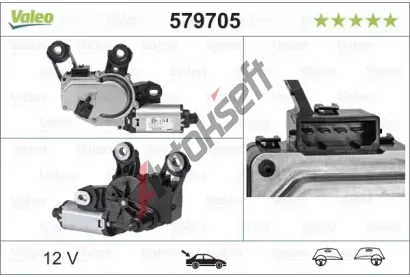 VALEO Motor stra VA 579705, 579705