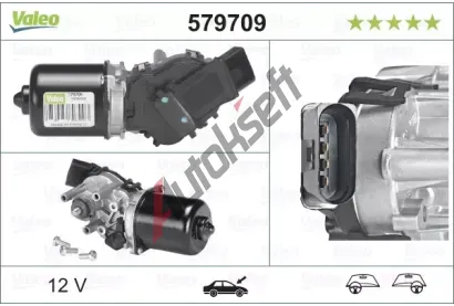 VALEO Motor stěračů VA 579709, 579709 VALEO Motor stěračů VA 579709, 579709