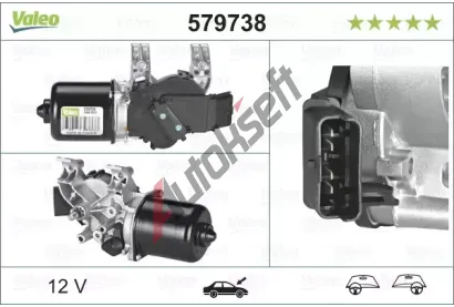 VALEO Motor stra VA 579738, 579738