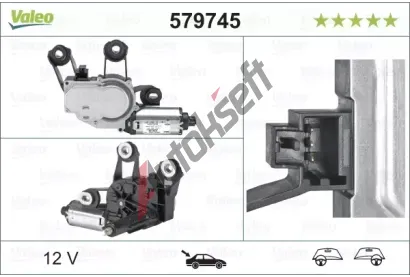 VALEO Motor stra VA 579745, 579745