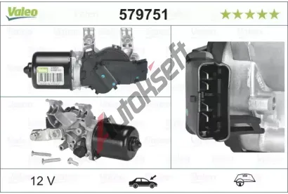 VALEO Motor stra VA 579751, 579751