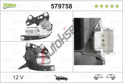 VALEO Motor stra VA 579758, 579758