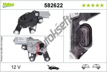 VALEO Motor stěračů ORIGINAL PART VA 582622, 582622 VALEO Motor stěračů ORIGINAL PART VA 582622, 582622
