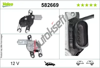 VALEO Motor stěračů ORIGINAL PART VA 582669, 582669  VALEO Motor stěračů ORIGINAL PART VA 582669, 582669