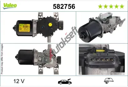VALEO Motor stěračů VA 582756, 582756 VALEO Motor stěračů VA 582756, 582756
