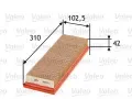 VALEO Vzduchov filtr ‐ VA 585002