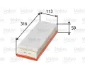 Vzduchov filtr VALEO ‐ VA 585015