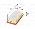 Vzduchov filtr VALEO ‐ VA 585017