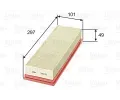 Vzduchov filtr VALEO ‐ VA 585025