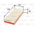 Vzduchov filtr VALEO ‐ VA 585050