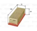 Vzduchov filtr VALEO ‐ VA 585064