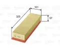 VALEO Vzduchov filtr ‐ VA 585089