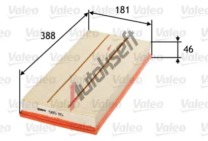 VALEO Vzduchov filtr VA 585115, 585115