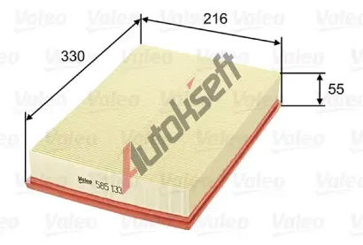 VALEO Vzduchov filtr VA 585133, 585133