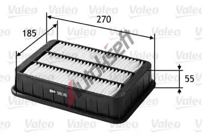 VALEO Vzduchov filtr VA 585161, 585161