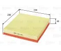 VALEO Vzduchov filtr ‐ VA 585194
