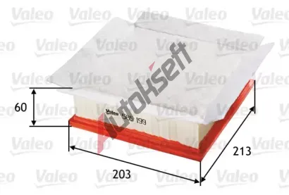 VALEO Vzduchov filtr VA 585199, 585199