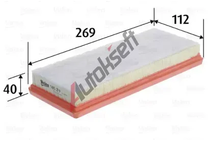 VALEO Vzduchov filtr VA 585219, 585219