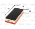 Vzduchov filtr VALEO ‐ VA 585223