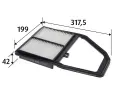 Vzduchov filtr VALEO ‐ VA 585225