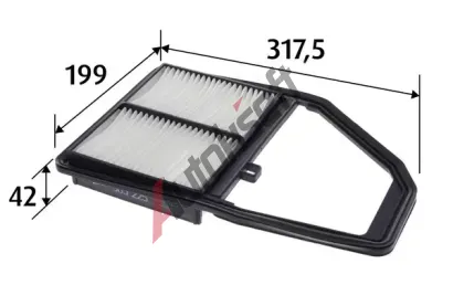 VALEO Vzduchov filtr VA 585225, 585225