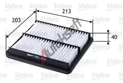 VALEO Vzduchov filtr VA 585232, 585232