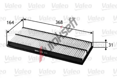 VALEO Vzduchový filtr VA 585302, 585302 VALEO Vzduchový filtr VA 585302, 585302