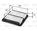 Vzduchov filtr VALEO ‐ VA 585334
