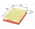 VALEO Vzduchov filtr ‐ VA 585337