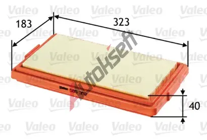 VALEO Vzduchový filtr VA 585352, 585352 VALEO Vzduchový filtr VA 585352, 585352