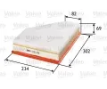 Vzduchov filtr VALEO ‐ VA 585401