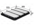 Vzduchov� filtr&nbsp;VALEO&nbsp;&dash;&nbsp;VA 585408