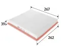 Vzduchov filtr VALEO ‐ VA 585413