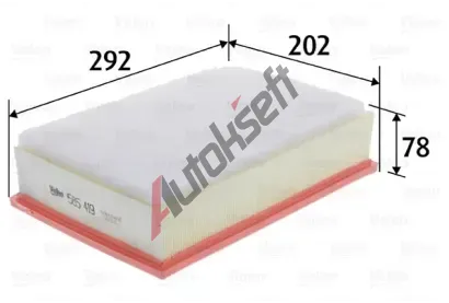 VALEO Vzduchov filtr VA 585419, 585419