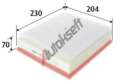 VALEO Vzduchov filtr VA 585427, 585427