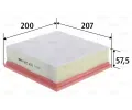 VALEO Vzduchov filtr ‐ VA 585450