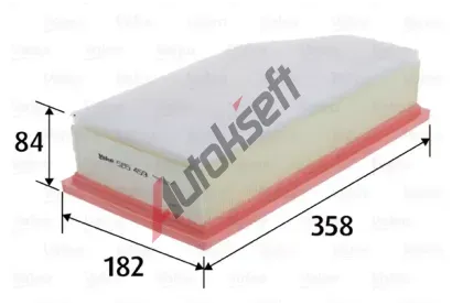 VALEO Vzduchov filtr VA 585459, 585459