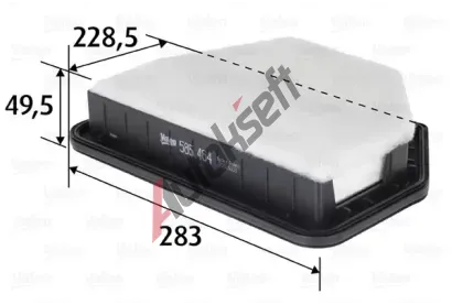 VALEO Vzduchov filtr VA 585464, 585464