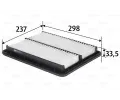 Vzduchov filtr VALEO ‐ VA 585478