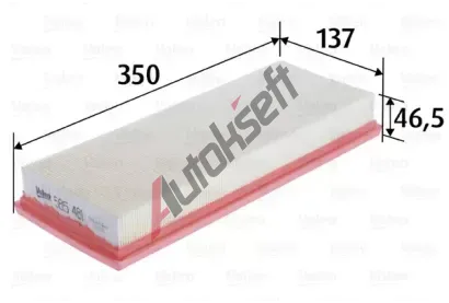 VALEO Vzduchov filtr VA 585481, 585481