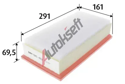 VALEO Vzduchov filtr VA 585483, 585483